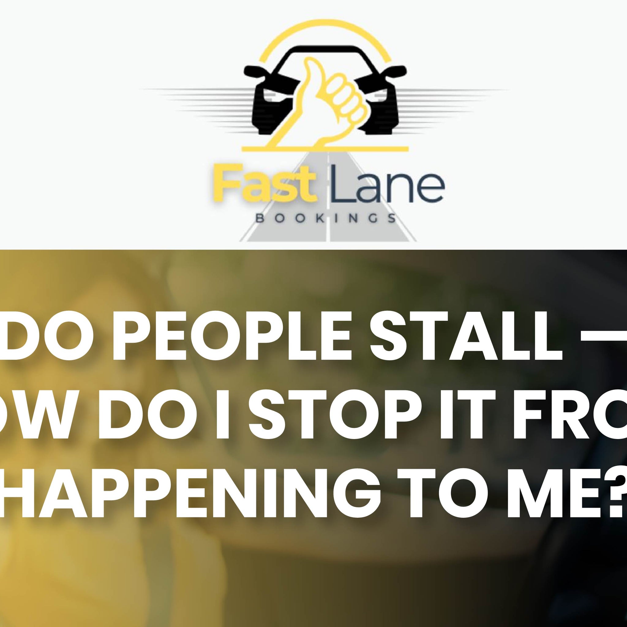 Why Do People Stall — And How Do I Stop It From Happening to Me?